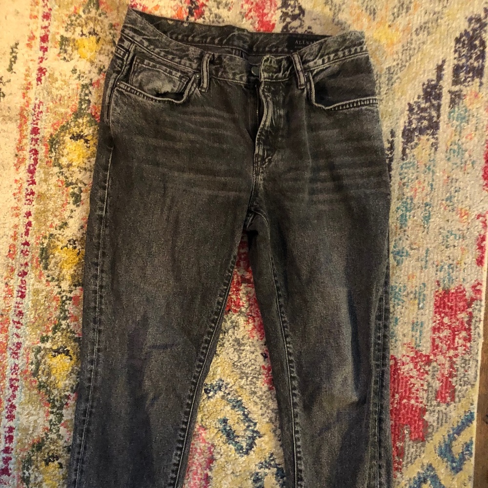 All Saints straight leg jeans